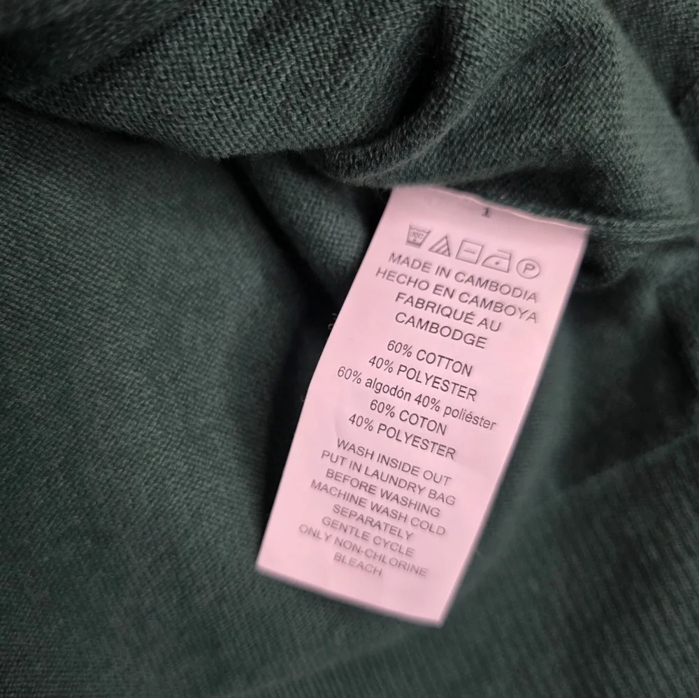 MICHAEL Michael Kors Sweater Women's Green Cowl Neck Pullover Tunic Size Large
